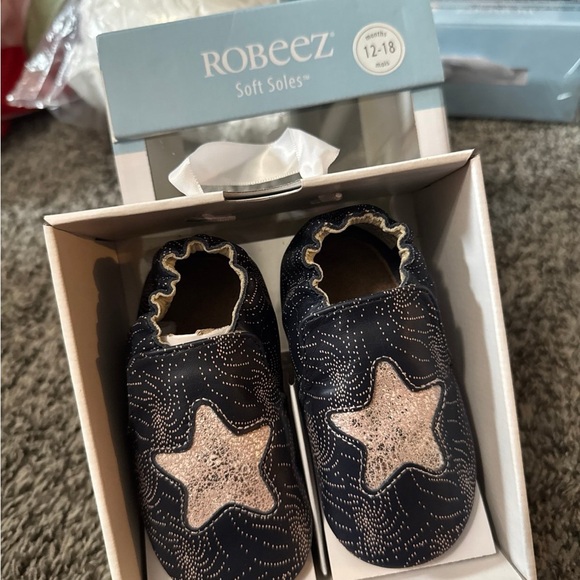 Robeez Midnight Starry Soft Soles - Picture 1 of 1